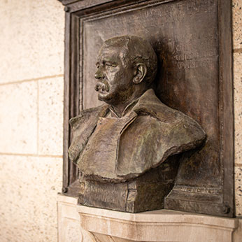 A bust of a man. Links to Tangible Personal Property A bust of a man. Links to Tangible Personal Property